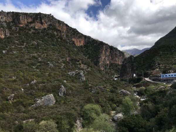 from tangier, day trip to chefchaouen and akchour waterfalls